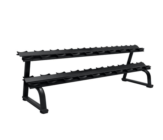 Rack mancuernas 2 baldas 10 pares