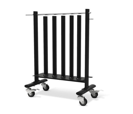 Rack de mancuernas vinilo 6L.