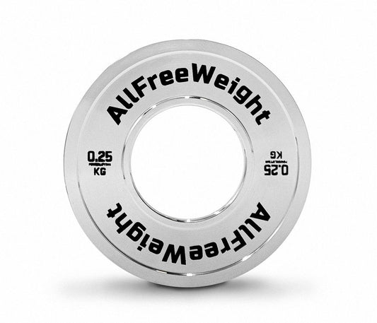 Disco Powerlifting Chromed - 0.25 kg
