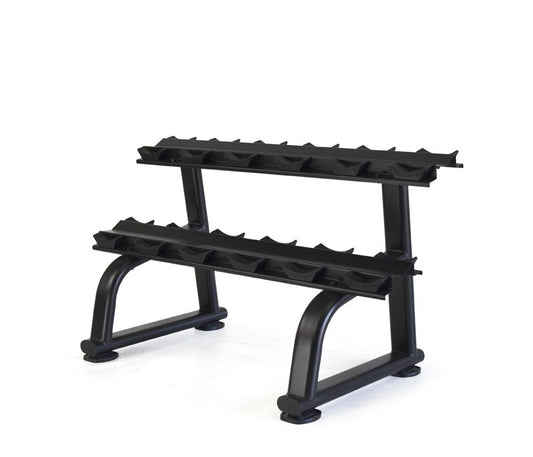 Rack mancuernas 2 baldas 6 pares