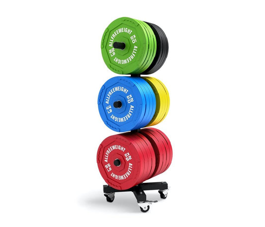 Rack de discos bumper
