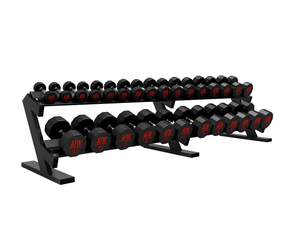 Rack de Mancuernas 2 Baldas 3 Metros