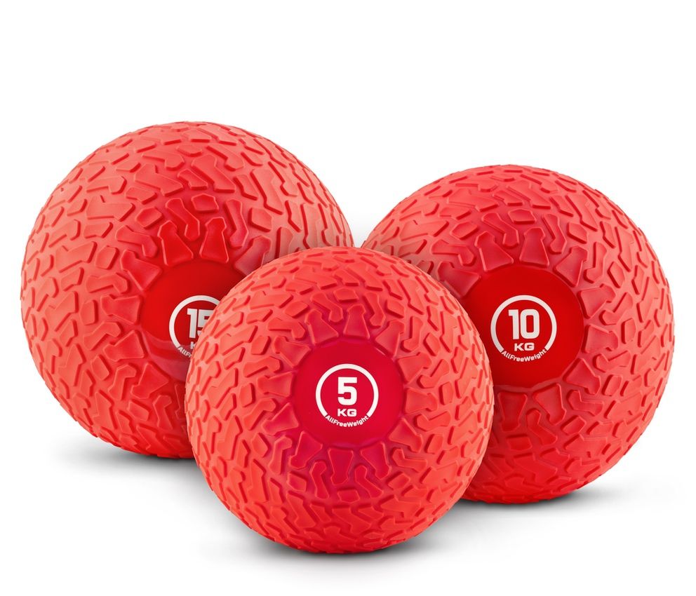 AFW Slam Ball rojo rugoso 5 kg.