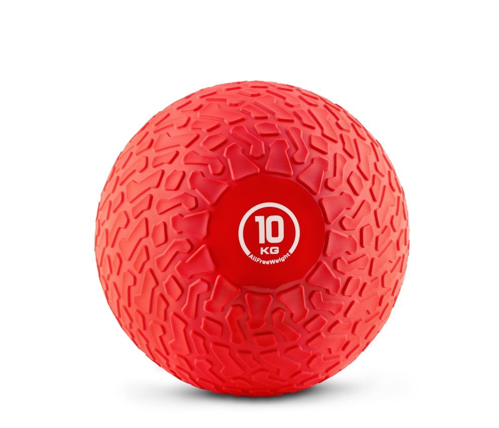 AFW Slam Ball rojo rugoso 10 kg.