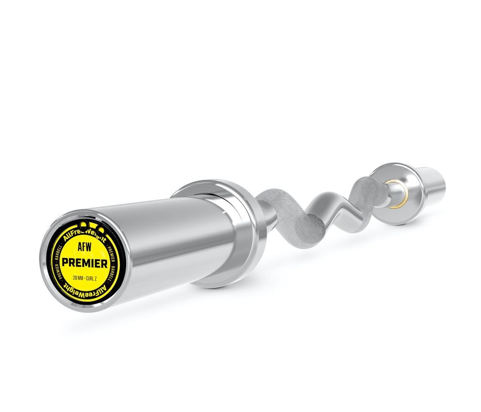 Barra Premier Chromed Curl Z 120 cm.