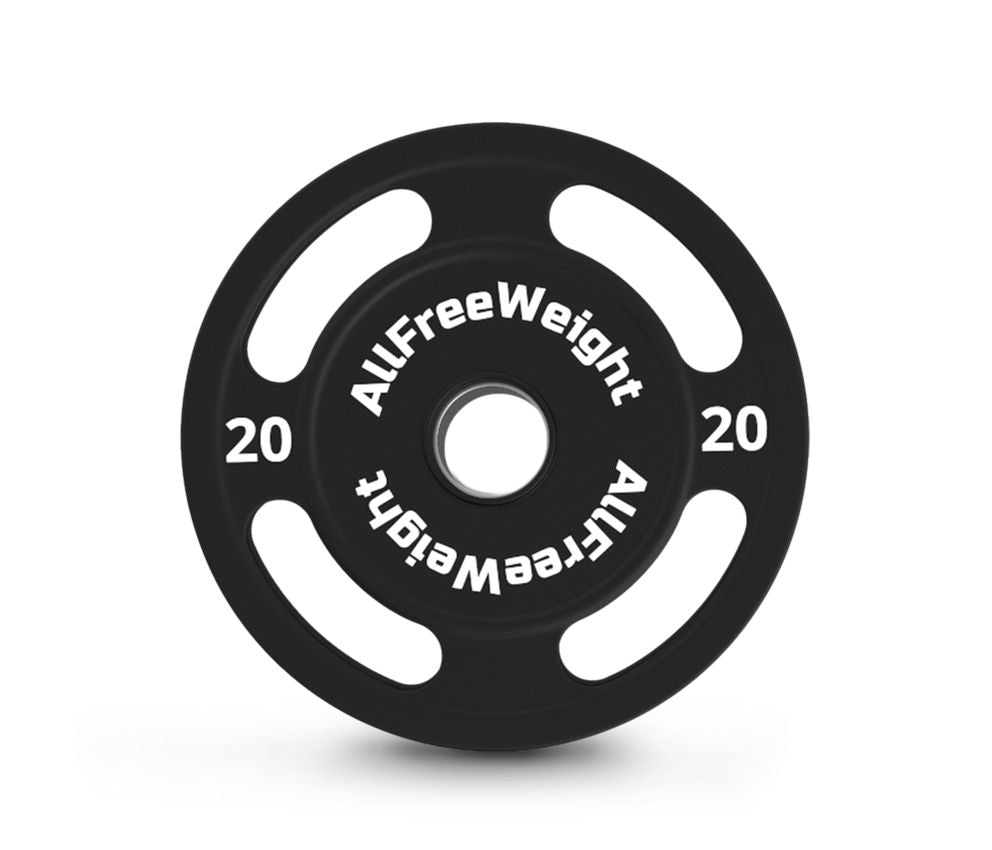 Discos PU con 4 agarres - 2.5 kg.