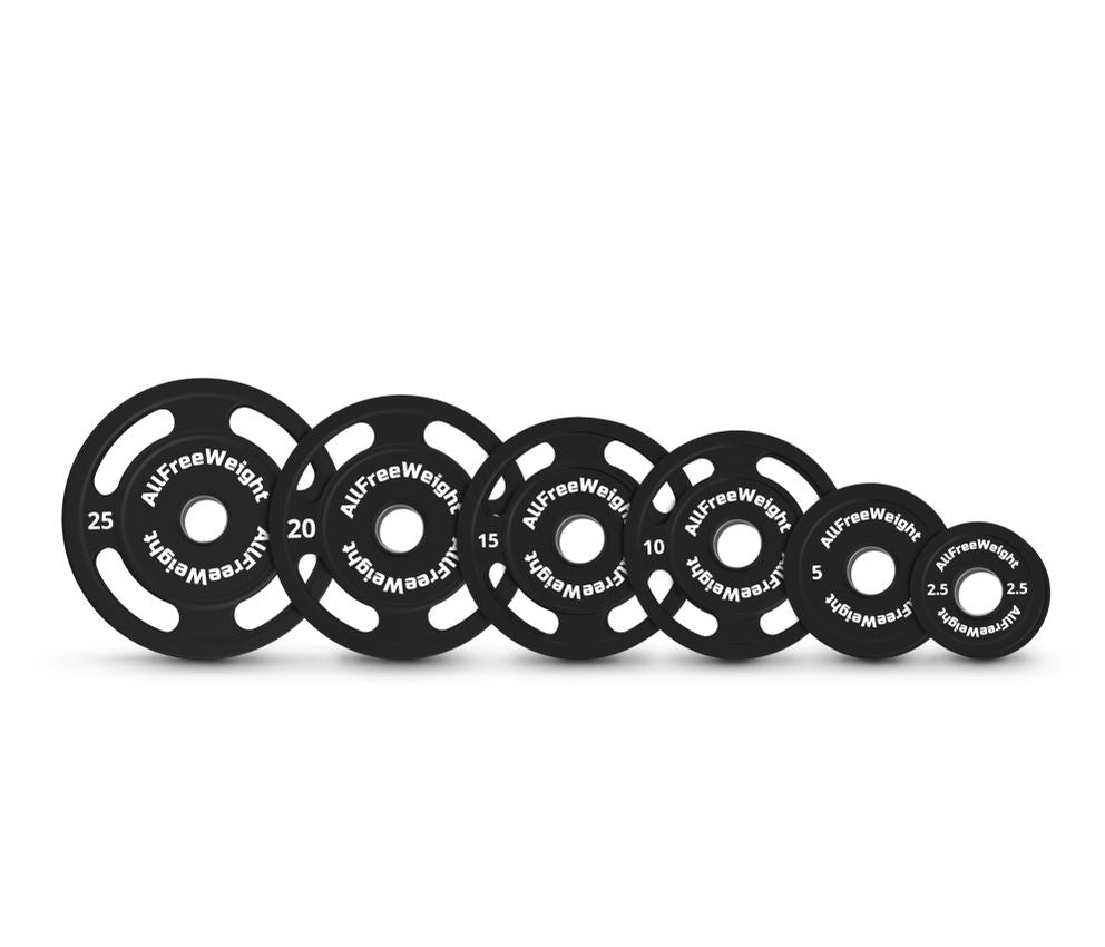 Discos PU con 4 agarres - 5 kg.