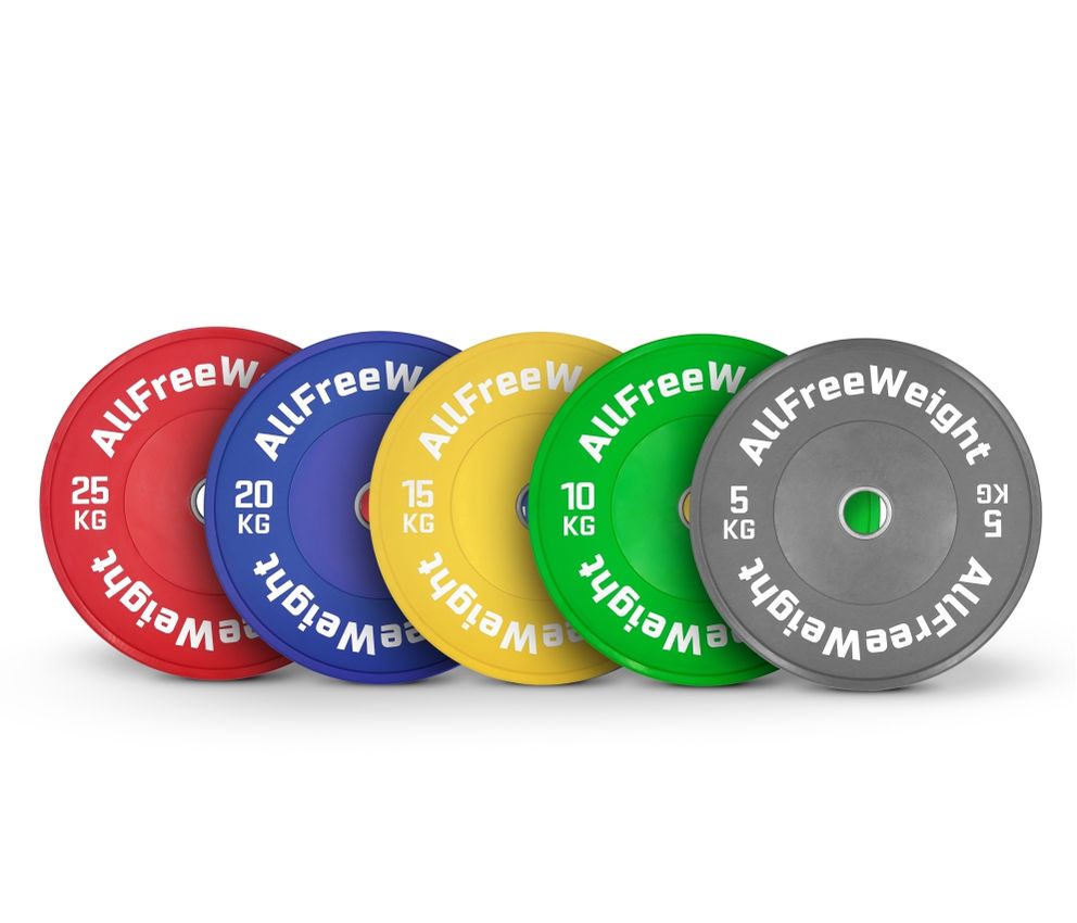 Discos Bumper color - 15 kg.