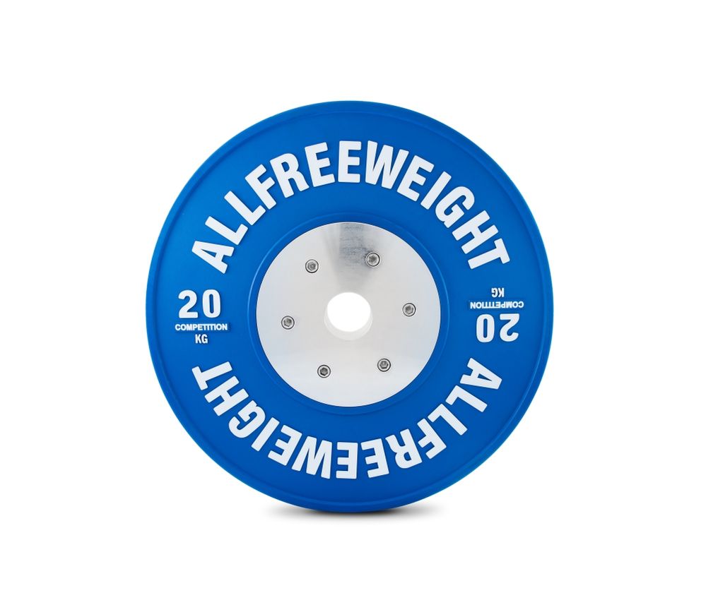Discos Bumper competición IWF - 25 kg.