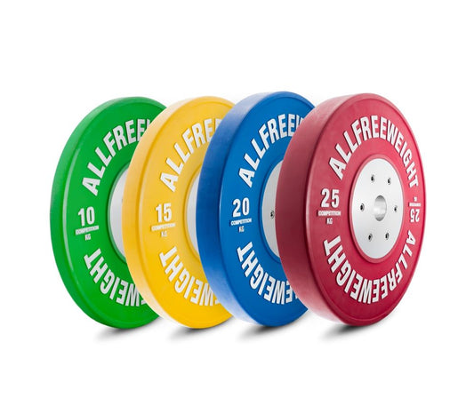 Discos Bumper competición IWF - 20 kg.