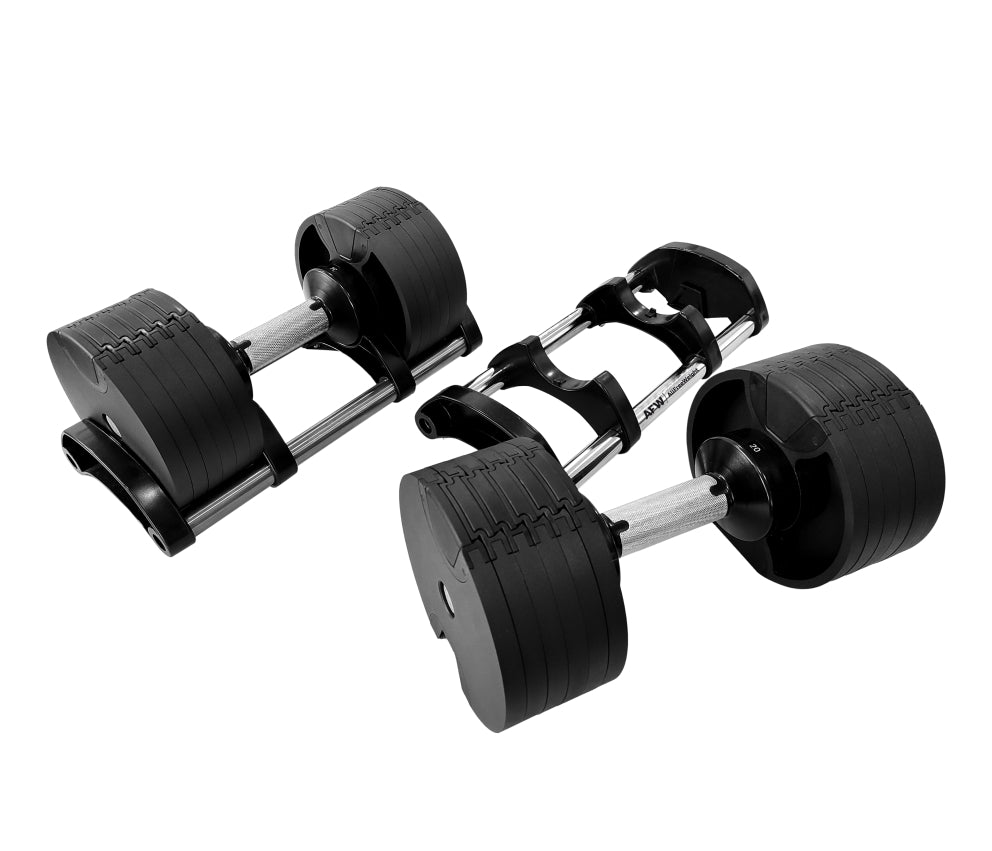 Mancuernas regulables PRO 20 kg.