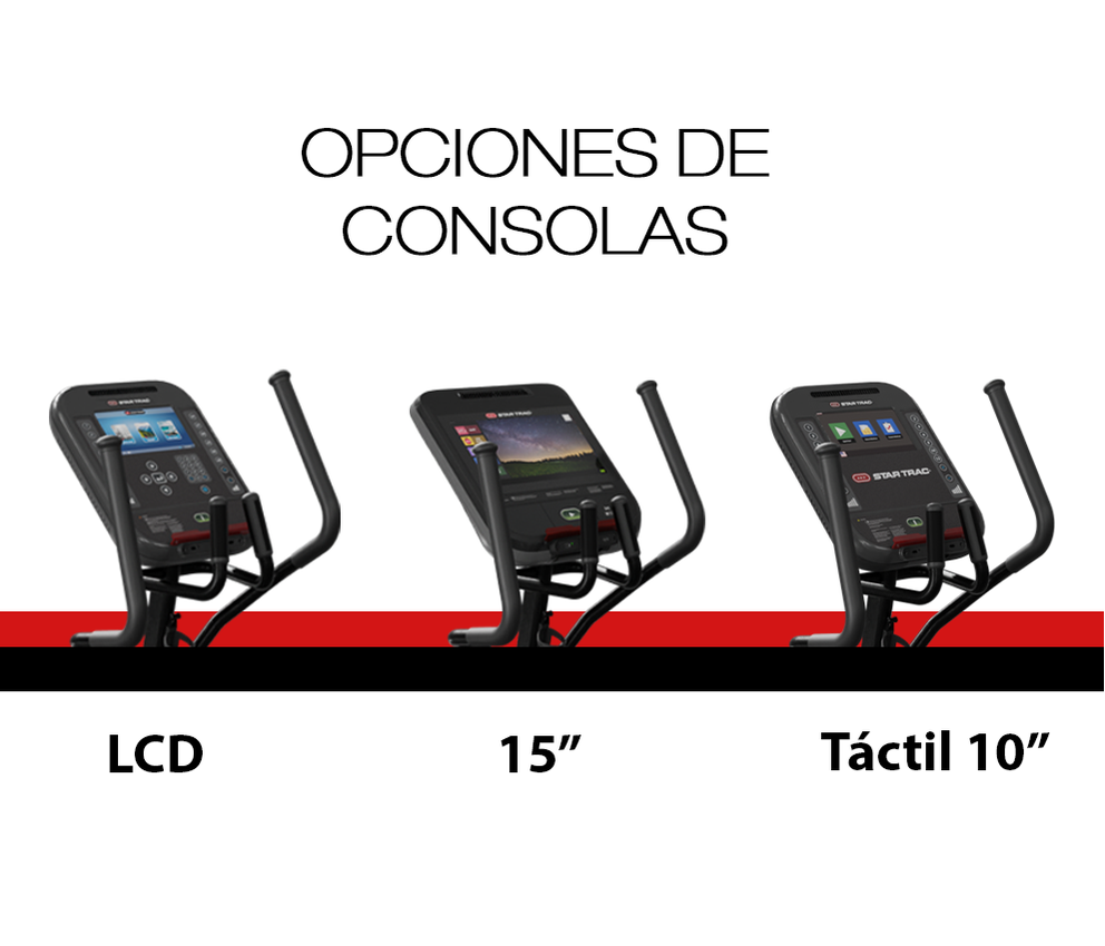 Elíptica 4CT - Display Táctil 10"