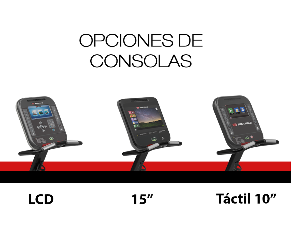 Bicicleta Reclinada 4RB - Display 15"