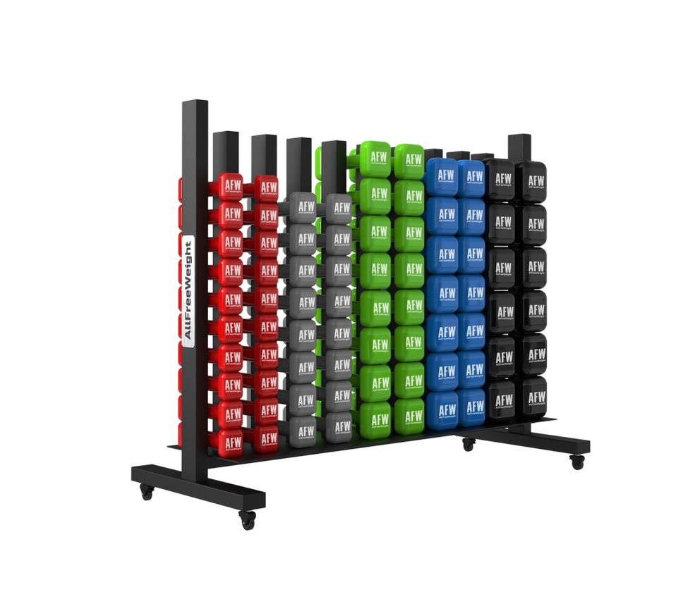 Rack Mancuernas vinilo vertical 10L