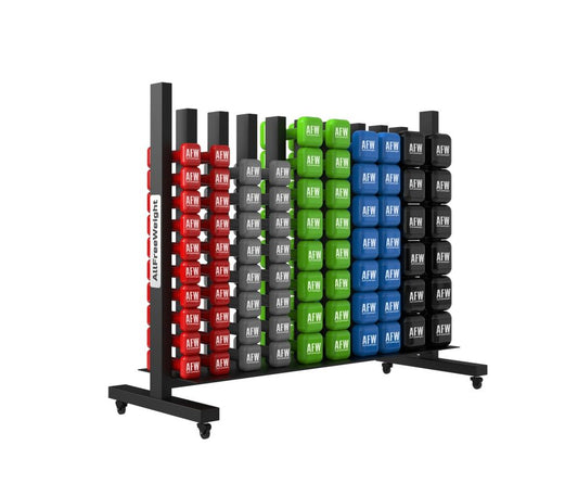 Rack Mancuernas vinilo vertical 10L