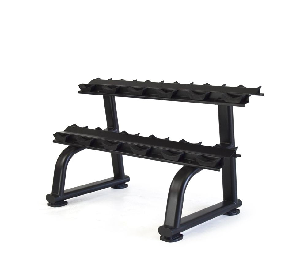 Rack mancuernas 2 baldas 6 pares